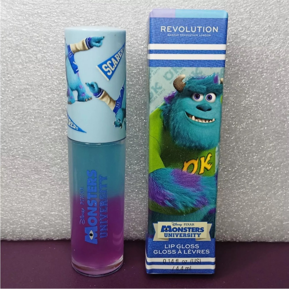 Revolution Disney Pixar Monsters University Scully Lip Gloss - Bubblegum